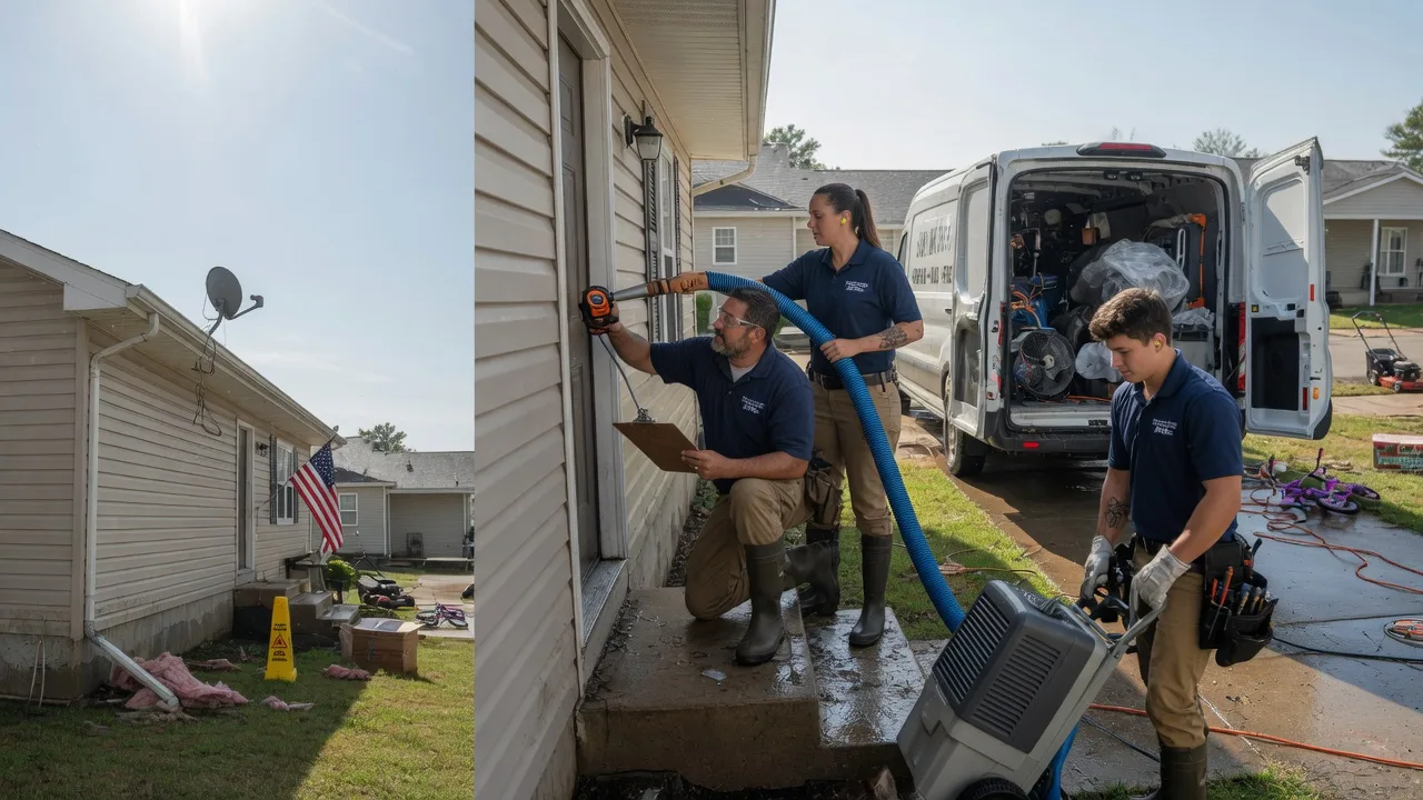 Ceiling Water Damage Restoration in New Ulm, MN near me